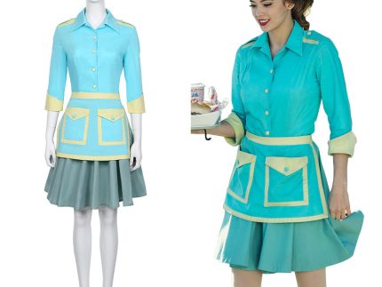 NOS4A2 -TV series-Jolene Cosplay Costume Women Shirt Dress Outfit Halloween Carnival Costume