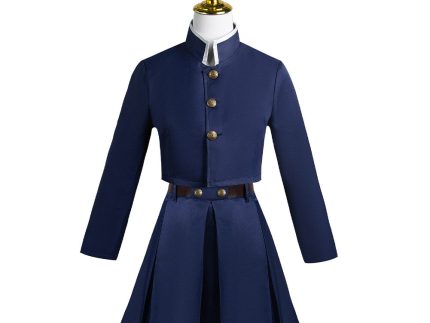 Nobara Kugisaki Women Blue Suit Cosplay Costume Outfits Halloween Carnival Suit