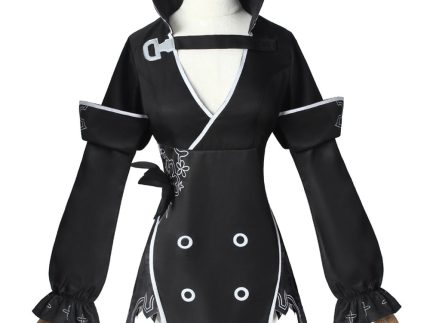 NieR: Reincarnation 2B Cosplay Costume Coat Shorts  Outfits Halloween Carnival Party Suit