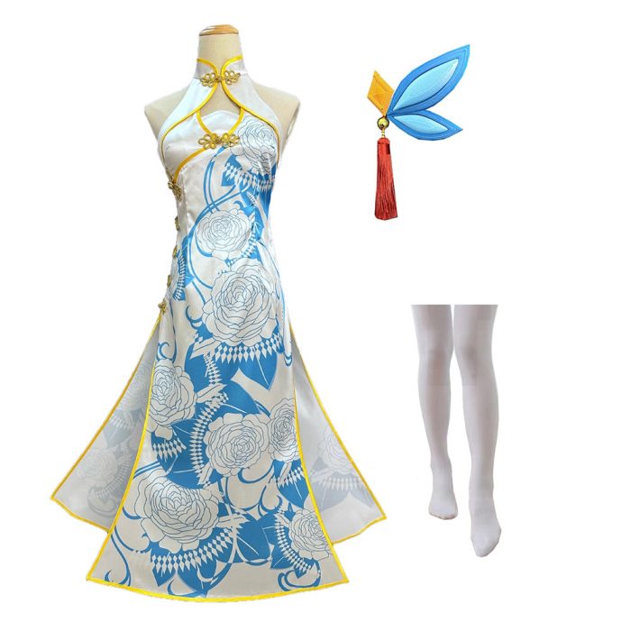 Oshi no Ko - Hoshino Ai Cheongsam Kimono Robe Cloak Outfits Halloween Carnival Cosplay Costume