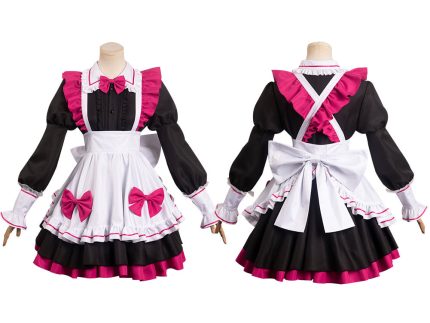 OSHI NO KO Hoshino Rubii Maid Dress Outfits Halloween Carnival Cosplay Costume