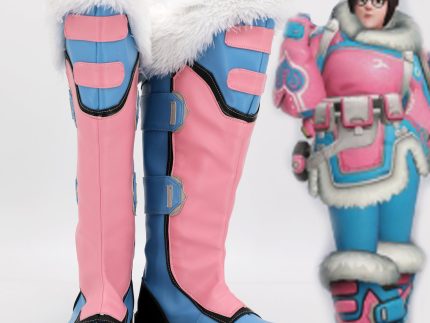 Overwatch Meiling Zhou Cosplay Shoes