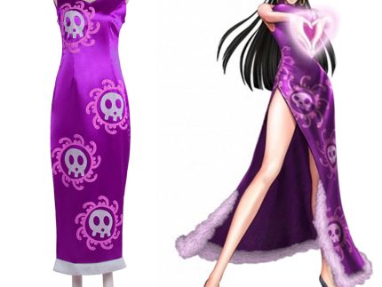 One Piece Boa Hancock Halloween Carnival Suit Cosplay Costume Dress Outfits