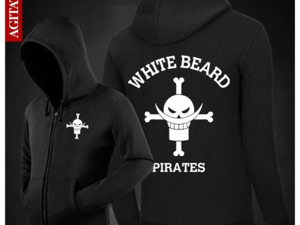 One Piece Edward Newgate Black Coat Costume (Free Ship)