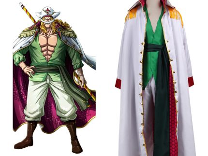 One Piece Edward Newgate Codplay Costume Outfits Halloween Carnival Suit