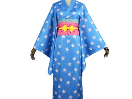One Piece Nami Wano Country Bathrobe Kimono Cosplay Costume Outfits Halloween Carnival Suit