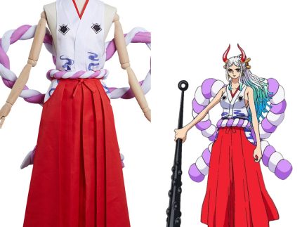 One Piece Yamato Halloween Carnival Suit Cosplay Costume Outfits