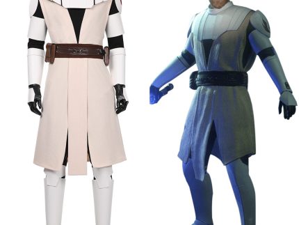 Obi- Wan Kenobi Halloween Carnival Suit Cosplay Costume Coat Uniform Outfits