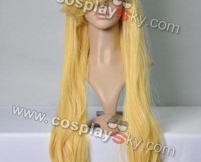 Panty and Stocking Yellow Blonde Long Cosplay Wig