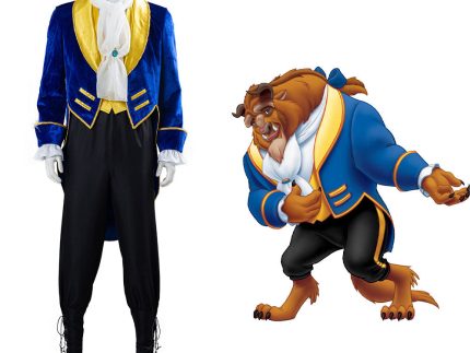 Prince Beast Costume Beauty And The Beast Costume for Adult Cosplay Halloween Carnival Costume