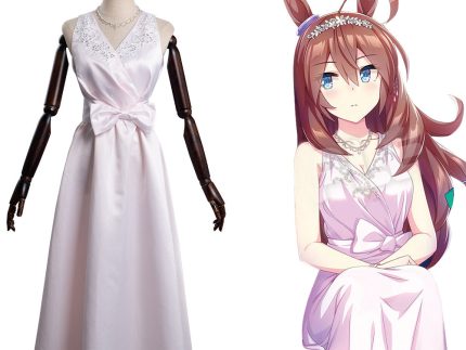 Pretty Derby Mihono Bourbon Halloween Carnival Suit Cosplay Costume Dress Outfits