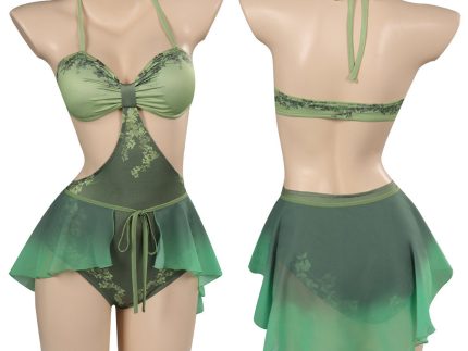 DC Poison Ivy Swimsuits Halloween Carnival Party Disguise Suit Cosplay Costume