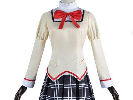 TV Puella Magi Madoka Magica Akemi Homura Cosplay Costume Outfits Halloween Carnival Suit