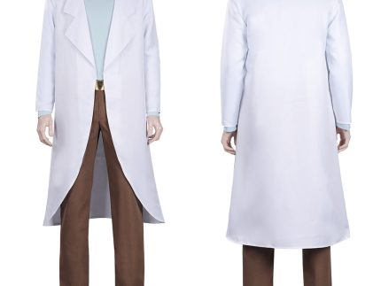 Rick and Morty Rick Halloween Carnival Suit Cosplay Costume Outfits