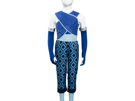 Raya and the Last Dragon Halloween Carnival Suit Raya Cosplay Costume for Kids