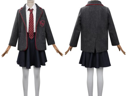 Roald Dahl’s Matilda the Musical  Cosplay Costume Uniform Dress Outfits Halloween Carnival Party Suit