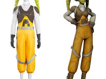 Rebels Hera Syndulla Halloween Carnival Suit Cosplay Costume Women Vest Pants Outfits