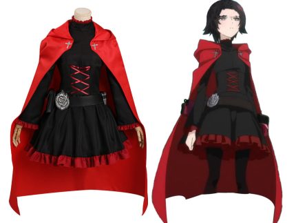 RWBY:Ice Queendom 2022 - Ruby Rose Cosplay Costume Outfits Halloween Carnival Suit