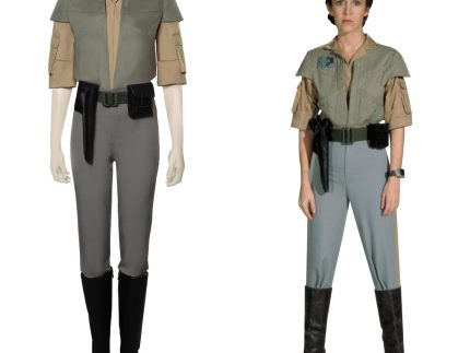 Return of the Jedi-Leia Organa Solo Cosplay Costume Outfits Halloween Carnival Suit