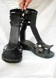 Sarah Black Hollow sandals Custom-Made
