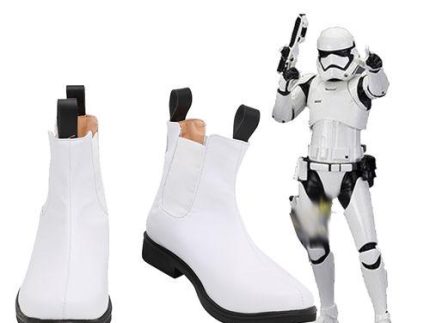 Stormtrooper Boots Shoes Costume Props Halloween Carnival Party Shoes Cosplay Shoes