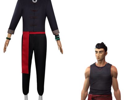 SIFU Cosplay Costume Coat Pants Outfits Halloween Carnival Suit