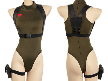 Street Fighter(SF) Cammy White Bodysuit Outfits Halloween Carnival Party Cosplay Costume