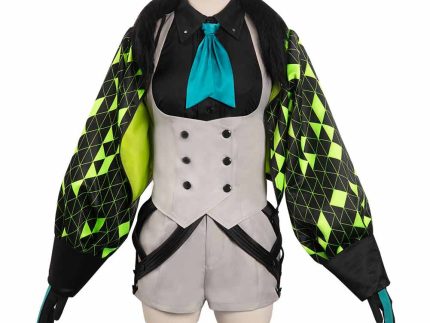 Soul Hackers Ringo Cosplay Costume Coat Headband Shorts Outfits Halloween Carnival Party Suit