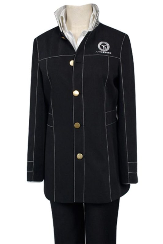 Shin Megami Tensei: Persona 4 P4 Cosplay Boy Uniform Costume