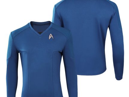 Star Trek：Strange New World Mr.Spock Cosplay Costumes Shirt Brooch Outfits Halloween Carnival Suit
