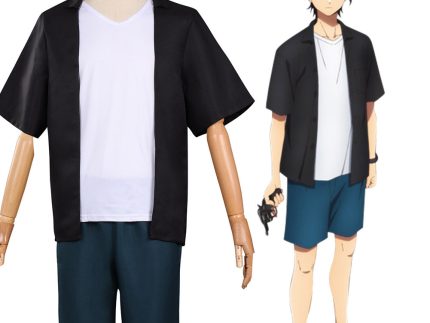 Summer Time Rendering Ajiro Shinpei Cosplay Costume Outfits Halloween Carnival Suit