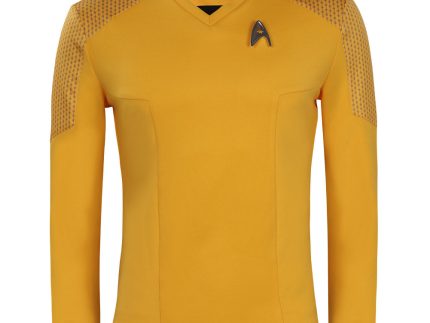 Star Trek: Strange New Worlds- Christopher Pikel Halloween Carnival Suit Cosplay Costume Coat Badge  Outfits