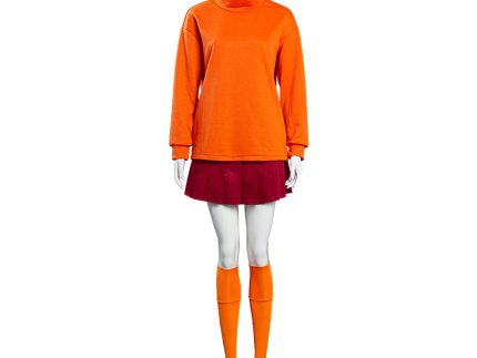 Scooby-Doo Velma Dinkley Halloween Carnival Costume Cosplay Costume Uniform Outfits