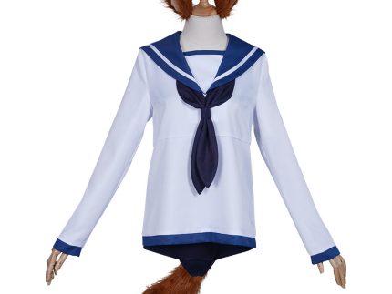 Strike Witches Miyafuji Yoshika Halloween Carnival Suit Cosplay Costume Sailor Suit Dress Swimwear Outfits