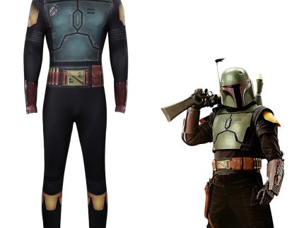 The Book of Boba Fett - Boba Fett Jumpsuit Halloween Carnival Suit Cosplay Costume Outfits