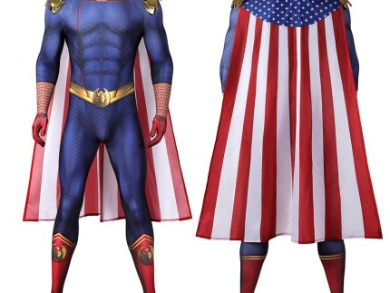 The Boys The Homelander Cosplay Costume Jumpsuit Cloak Outfits Halloween Carnival Suit