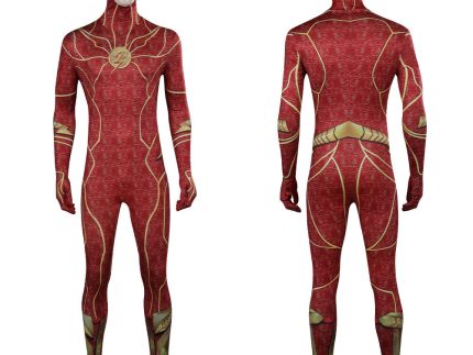 The Flash Barry Allen Halloween Carnival Party Suit Cosplay Costume
