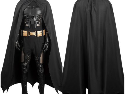 The Flash Batman Men Jumpsuit Cloak Outfits Halloween Carnival Cosplay Costume