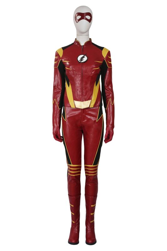 The Flash 3 Jesse Quick Outfit custom made cosplay costume