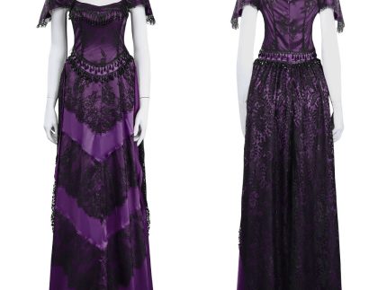 The Gilded Age - Agnes Van Rhijn Halloween Carnival Suit Cosplay Costume Dress Outfits