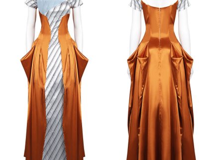 The Gilded Age - Carrie Coon Halloween Carnival Suit Cosplay Costume Dress Outfits