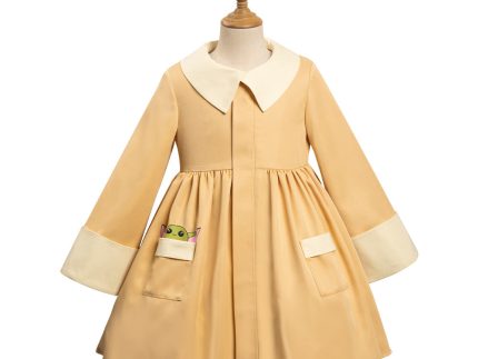 The Mando Grogu Kids Children Cosplay Costume Halloween Carnival Party  Outfits for Kids Children Girls