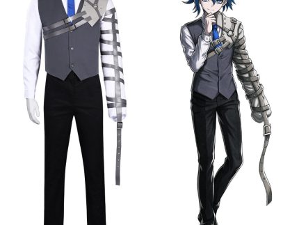 Tribe Nine Kazuki Aoyama Halloween Carnival Suit Cosplay Costume Outfits
