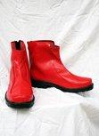 Touhou Project Fujiwara no Mokou Cosplay Boots Red