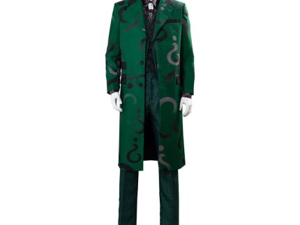 The Riddler Edward Nygma Gotham Season 5 Uniform Green Cosplay Costume
