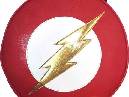 Teen School Bag DC The Flash Lighting Loge Backpack For Kids
