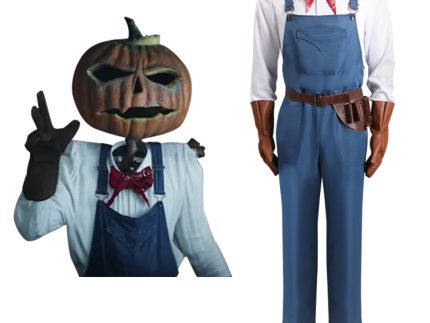 The Sandman - Mervyn Pumpkinhead Cosplay Costume Outfits Halloween Carnival Party Suit