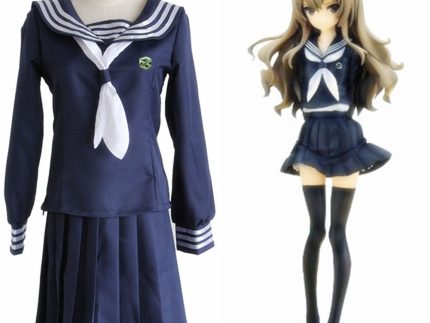Toradora TIGER and DRAGON Blue School Uniform Cosplay Costume