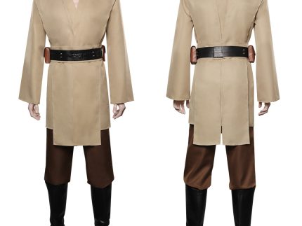 Tales Of The Jedi Qui-Gon jinn  Cosplay Costume Outfits Halloween Carnival Suit
