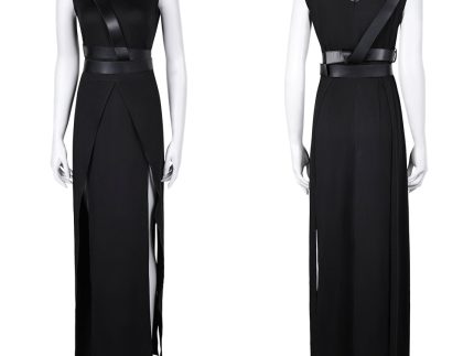 TV The Three-Body Problem Jin Cheng Women Black Dress Cosplay Costume Outfits Halloween Carnival Suit